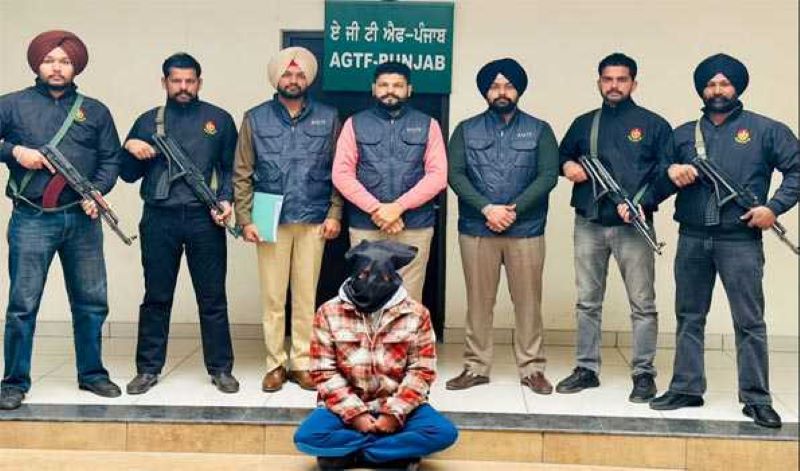 AGTF arrests operative of Lawrence Bishnoi and Goldy Brar gang