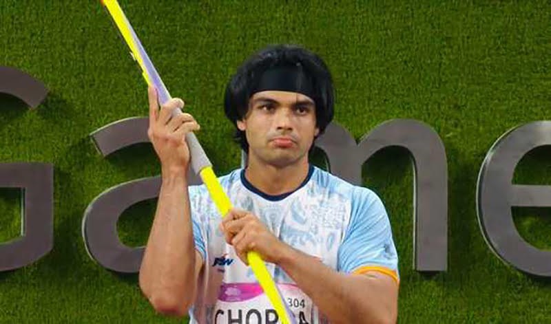 Neeraj Chopra dominated the Asian Games with his strong performance. Photo Courtesy: UNI 