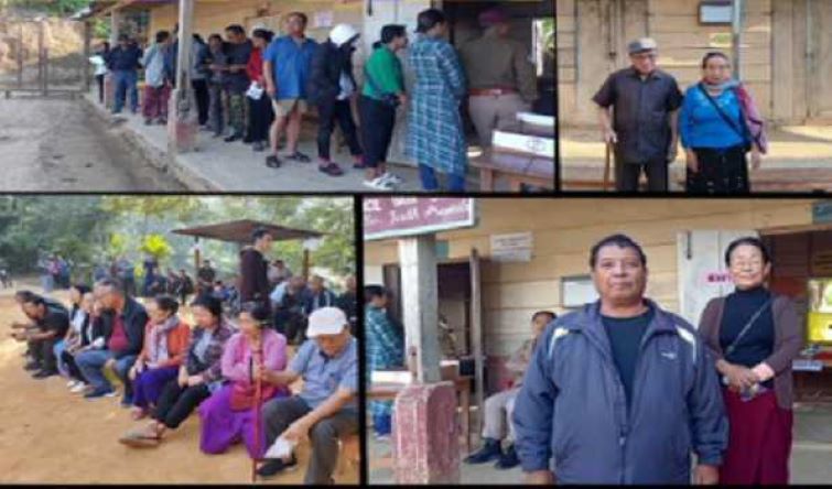 Mizoram records 74.82 pct voter turnout till 4 PM