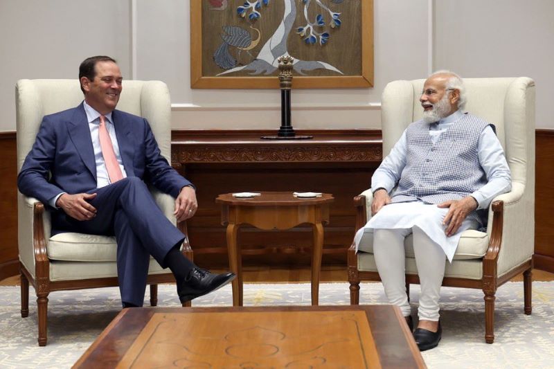 Cisco to set up manufacturing unit in India, CEO Chuck Robbins meets PM Modi