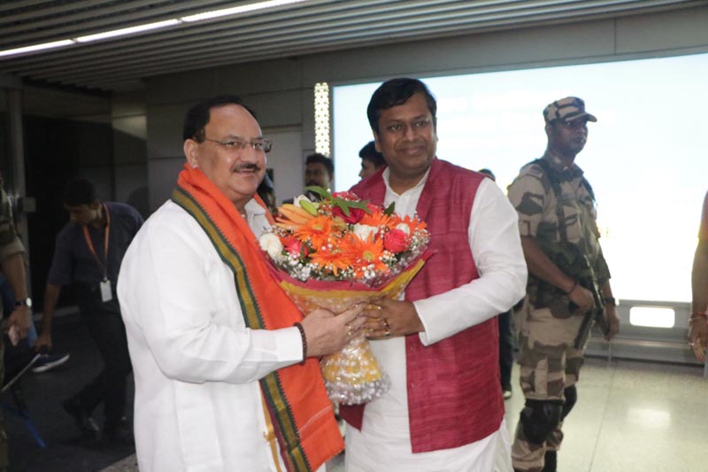 2024 Lok Sabha polls: JP Nadda arrives in Bengal to review BJP's organisational preparation