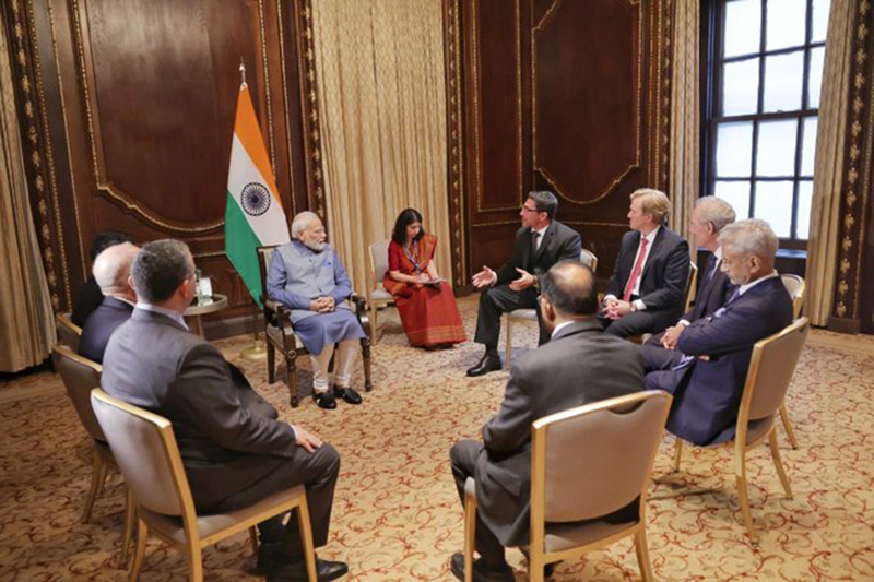 Narendra Modi meets US think-tanks, discusses geo-political issues