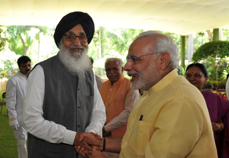 PM Modi mourns former Punjab CM Parkash Singh Badal's demise