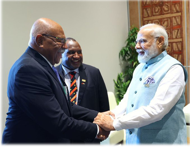 Narendra Modi conferred with highest civilian honour of Fiji