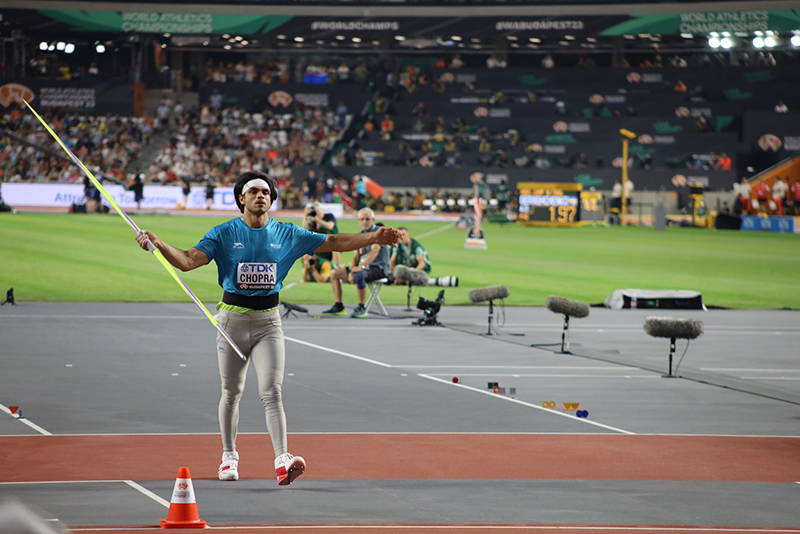 PM Modi congratulates Neeraj Chopra for winning Gold at World Athletics Championships