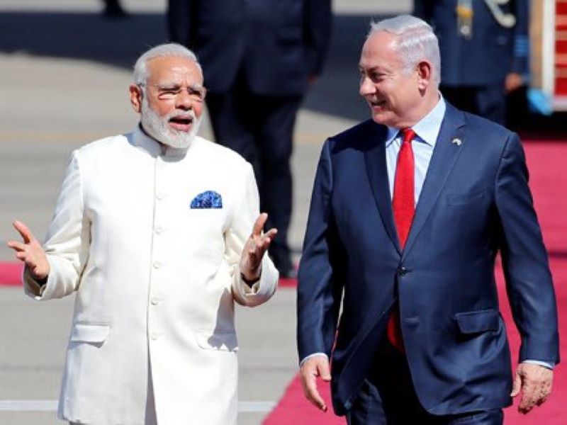 India stands by Israel, condemns terrorism, says Narendra Modi after Netanyahu calls the Indian PM