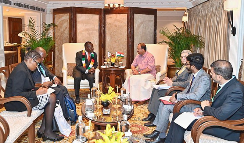 V Muraleedharan meets Zimbabwe's Deputy Minister of Foreign Affairs, discusses bilateral relationship issues