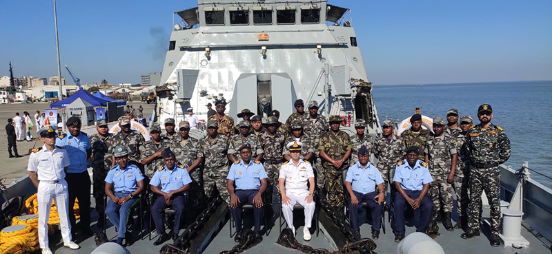 Mozambique: INS Sunayna enters Port Beira