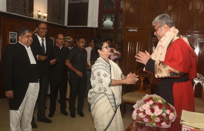Mamata Banerjee congratulates new Calcutta High Court Chief Justice Justice T S Sivagnanam