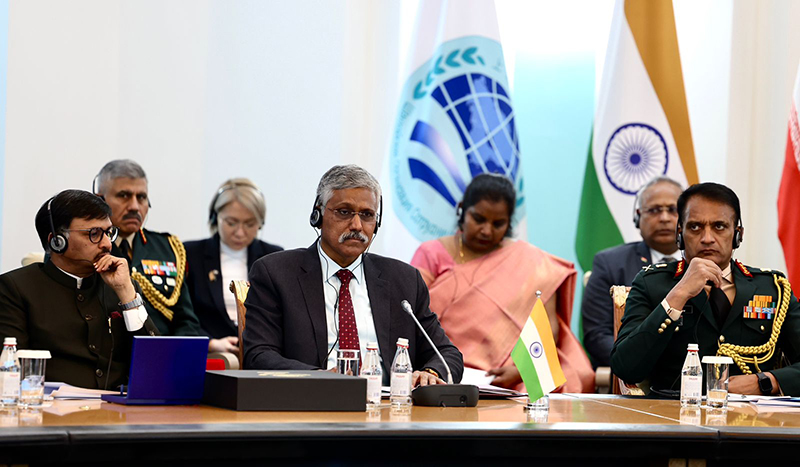 Indian Defence Secretary focusses on zero-tolerance approach towards terrorism during SCO Defence Ministers' meeting
