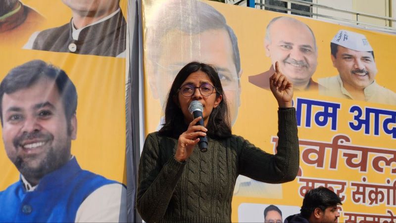 Assaulted by Arvind Kejriwal's aide, AAP leader Swati Maliwal records statement with police