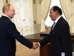 NSA Ajit Doval meets Russian President Vladimir Putin in Moscow