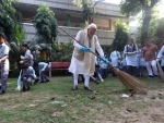 PM Modi participates in cleanliness drive as Swachh Bharat Abhiyan completes 10 years