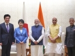 Narendra Modi stresses on economic cooperation, enhancing people-to-people ties during meeting with Japanese leaders 