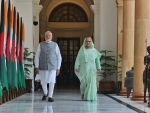 Sheikh Hasina, Narendra Modi engage in bilateral talks