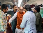 Union Minister Shivraj Chouhan travels to Bhopal in Shatabdi Express; shares pics