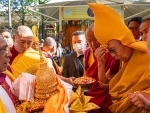 Taiwanese devotees attend Dalai Lama's session in India