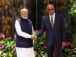 Narendra Modi, Tharman Shanmugaratnam discuss bilateral ties, global issues