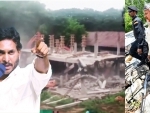As Chandrababu Naidu's new govt demolishes YSRCP office citing illegality, Jagan Reddy cries 'vendetta politics'