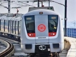 Delhi Metro services were hit twice today after drones found lying on tracks