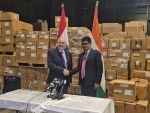 India hands over first tranche of humanitarian assistance to Lebanon