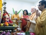 PM Modi joins Ganesh Chaturthi celebration at CJI DY Chandrachud's home, performs aarti