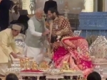 PM Modi attends 'Shubh Aashirwad' ceremony of newlyweds Anant Ambani and Radhika Merchant in Mumbai