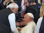 PM Modi meets Pope Francis in Italy, invites him to visit India