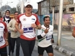 After taking oath as J&K CM, Omar Abdullah opens Kashmir marathon; runs 21 km