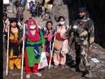 Over 30,000 pilgrims pay obeisance at Amarnath Cave; total number of pilgrims crosses 1 lakh