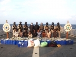 Indian, Sri Lankan Navies seize 500 kg narcotics from fishing boats in Arabian Sea while conducting joint operation