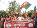 BJP demonstrates against alleged rape and murder of minor girl in West Bengal's Kultali