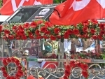 Sea of red supporters bid final goodbye to departed ex-Bengal CM and Marxist icon Buddhadeb Bhattacharjee