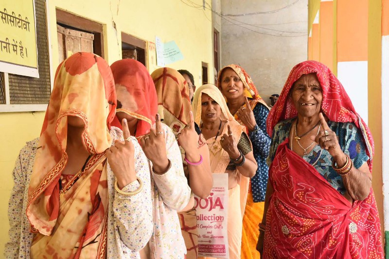 Millions of Indians vote in the biggest phase of Lok Sabha polls, 60.03 pct turnout recorded
