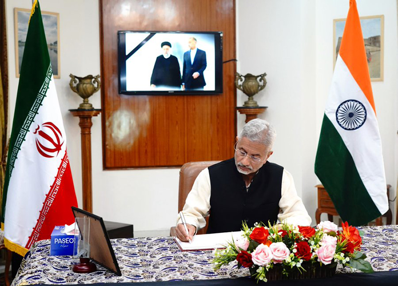 EAM S Jaishanakr describes late Iranian President Ebrahim Raisi, FM Hossein Amir-Abdollahian as 'friends' who contributed immensely to growth of India-Iran relationship
