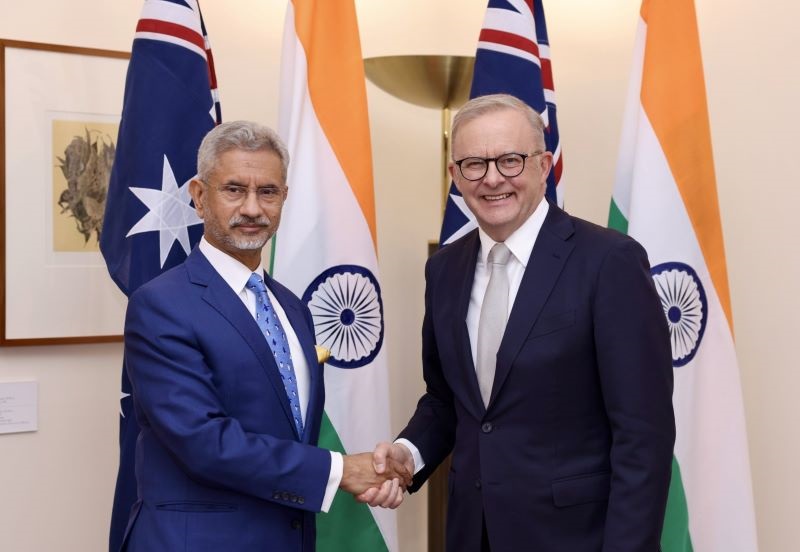 S Jaishankar meets Australian PM Anthony Albanese in Canberra, discusses bilateral partnership