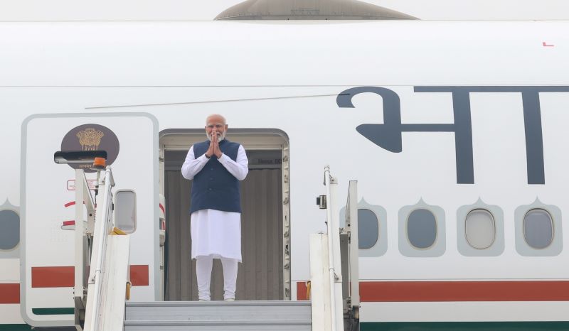 PM Modi departs for his visits to UAE and Qatar
