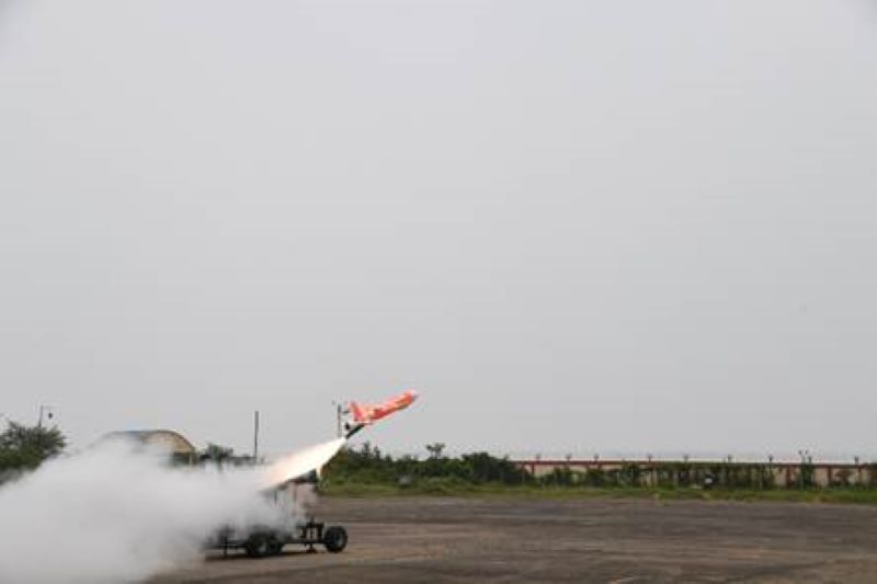 India successfully conducts developmental trials of high-speed expendable aerial target 'Abhyas'