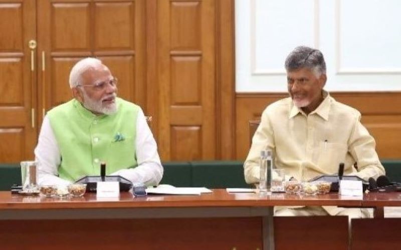 India is having the right leader at right time in Narendra Modi: TDP chief Chandrababu Naidu