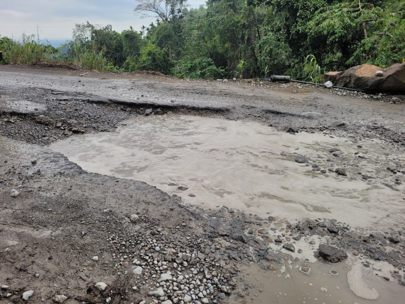 Hazardous road: Joint Action Committee demands immediate repair, action against overloading on NH-6, linking Meghalaya with three NE states