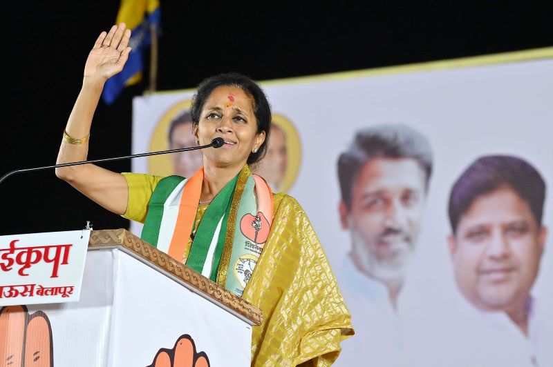 Maharashtra polls: Ex-cop accuses Supriya Sule of being involved in Bitcoin scam, BJP says opposition 'unmasked'