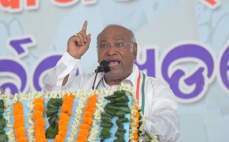 NDA govt formed by mistake, can fall anytime: Congress chief Mallikarjun Kharge's claim