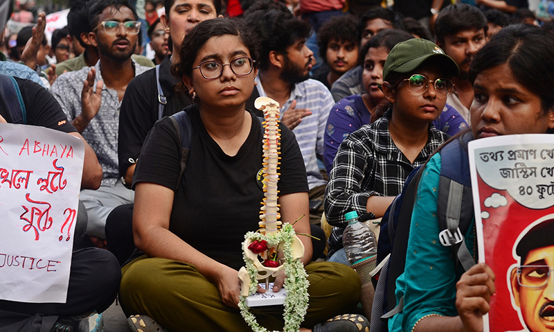 Junior doctors are on ceasework. Photo by Avishek Mitra/IBNS