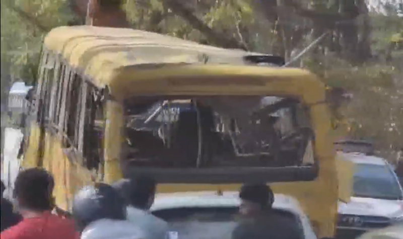 Haryana: 5 students die, 15 injured after private school bus faces accident