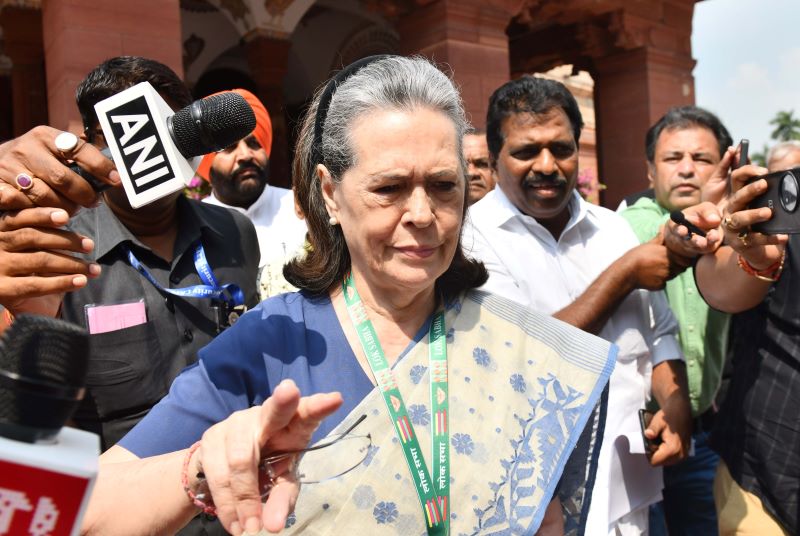 'Just wait and watch': Sonia Gandhi after exit polls predict Modi's stormy return to power