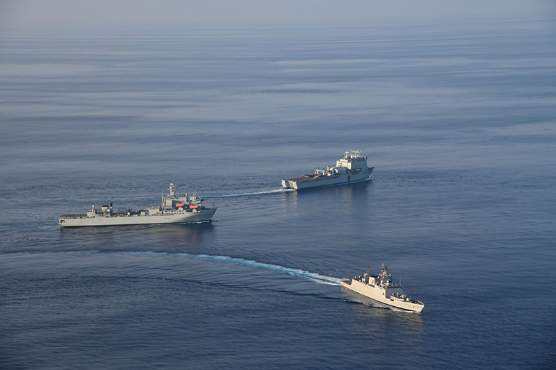 Indian Navy participates in Maritime Partnership Exercise
