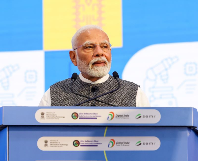 India sets goal to grow country's electronics sector to $500 billion by end of this decade, says Modi while inaugurating SEMICON 2024