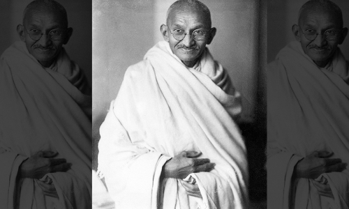 A short talk on Mahatma Gandhi at his 155th birth anniversary in Russia