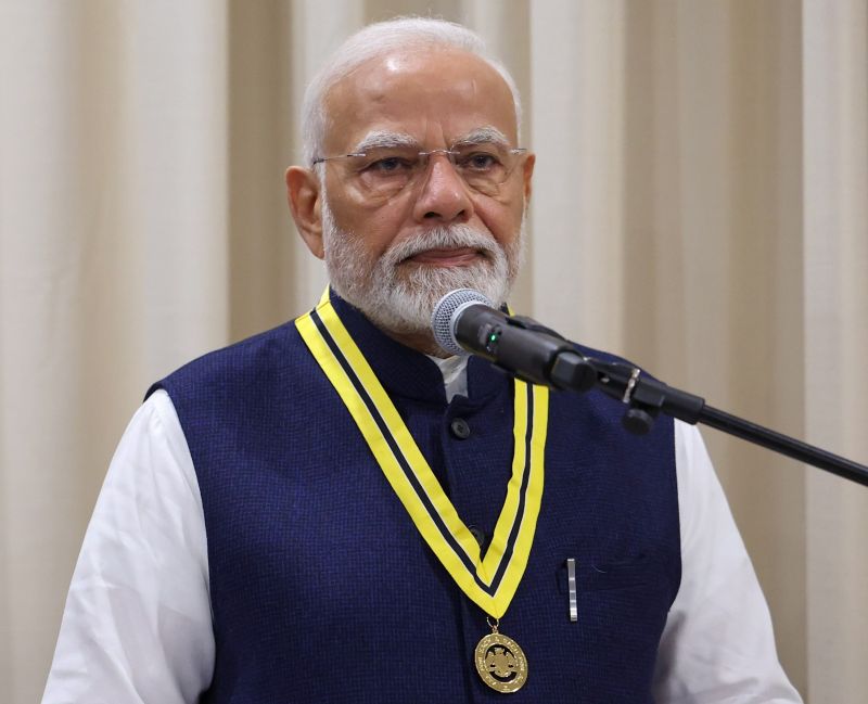 Dominica confers highest National Award on Narendra Modi