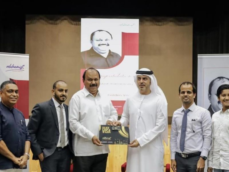 UAE-based Indian-origin social worker Ashraf Thamarassery honoured with prestigious golden visa